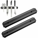 Porte couteaux aimant cuisine 2 pieces 38 cms barre magnetique couteaux outils barre aimante porte ...