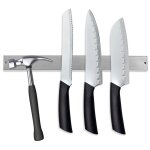 Porte - couteau magntique aimant barre aimante acier inoxydable pour rangement cuisine garage outils ...