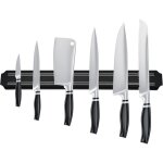 Porte couteau magnetique, barre aimant�e porte couteaux, range couteaux cuisine magn�tique en acier inoxydable ...