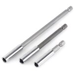 Porte - embout 3 pi�ces perceuse �lectrique tournevis barre d'extension porte - embout magn�tique 1 / ...