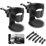 Porte gobelet voiture, 2pcs support gobelet voiture, porte - gobelet de voiture r�glable, pour grille ...
