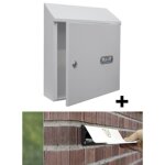 Porte - lettres blanc - 58x282 mm