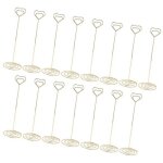 Porte - num�ro de table - 15pcs - fer robuste - base stable - multifonctionnel