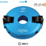 Porte - outils inclinable de + 90� � - 90� 120x40x30 mm 2 dents - 958. 120. 30. 3001 - leman