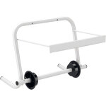 Porte papier mural ? largeur max. 34 cm, diamètre max. 40 cm ? en métal ? porte rouleau, dérouleur, dévidoir, ... Porte papier mural ? largeur max. 34 cm, diamètre max. 40 cm ? en métal ? porte rouleau, dérouleur, dévidoir, ...