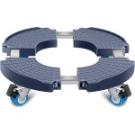 Porte plante a roulettes rotation � 360�, capacit� de 200 kg, plateau roulant r�glable � 40 - 48cm, support ...