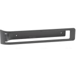 Porte - torchons fixe en acier vernis noir mat c753 msa france