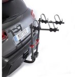 Porte - v�lo 2 v�los �lectriques suspendus sur attelage jupiter 2 elec