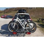 Porte - vlos avec plateforme d'attelage 4 vlos 13 broches