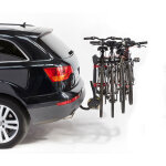 Porte - v�los sur attelage, basculable, 4 v�los suspendus fixation sur boule d'attelage - a009p4ra - ...