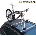 Porte - v�los de toit universel bike pro ? charge maximale 15 kg ? structure en aluminium durable ? fixation ...