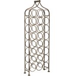 Porte - verre à vin porte - bouteille de vin en fer forgé cave à vin 107x35 cm présentoir à vin au sol ... Porte - verre à vin porte - bouteille de vin en fer forgé cave à vin 107x35 cm présentoir à vin au sol ...