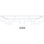 Jeffergarden porte - verres � vin sous armoire porte - verres � pied cintre de rangement organisateur ...