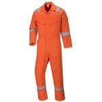 Combinaison de travail 100% coton l�g�re portwest iona orange l