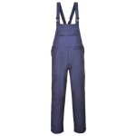 Portwest - cotte � bretelles ignifug� bizflame bleu marine xxl