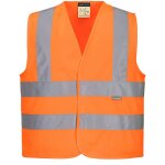 Gilet hi - vis enfants couleur : orange taille s - portwest