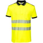 Polo hv pw3 couleur : jaune / noir taille xs - portwest Polo hv pw3 couleur : jaune / noir taille xs - portwest