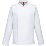 Veste de cuisine manches longues stretch mesh air pro - l - blanc portwest Veste de cuisine manches longues stretch mesh air pro - l - blanc portwest