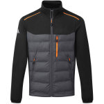 Veste hybride baffle noir l