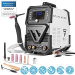 Poste de soudage � gaz inerte ac / dc tig 200 puls pro digital spot 200 a - stahlwerk