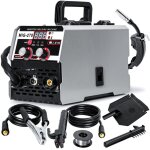 Poste � souder � l'arc 3 en 1 mig - 270, soudeur sans gaz, protection contre les surcharges, noir.