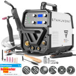 Poste � souder combin� mtm - 200 st 3 - en - 1 avec d�vidoir de fil synergique 200 a - stahlwerk