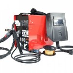 Poste a souder fil continu mig 100 sans gaz soudeuse aeree avec accessoires