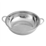 Pot chaud en acier inoxydable de 30cm, cuiseur � induction, ustensiles de cuisine domestique, marmites ...