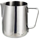 Pot à lait 400 ml en acier inoxydable tasse à lait moussant pichet à lait pot à lait Pot à lait 400 ml en acier inoxydable tasse à lait moussant pichet à lait pot à lait