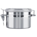 Pot de stockage scell� sous vide de r�cipient de caf� d'acier inoxydable pour le grain de th� de sucre ...