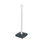 Poteau pvc blanc sur socle � lester 4kg - 2001106