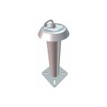Matis�re - potelet d'ancrage rond - inox - sans fixation - ppair