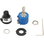 Potentiom�tre bobin� de r�sistance � haute temp�rature 2w, bonne performance de contact de stabilit� ...