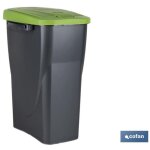 Poubelle verte pour le recyclage des mat�riaux en verre (25 l) cofan 41003402