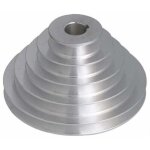 Poulie 5 plis en aluminium de premi�re qualit� - 19mm id, 54 - 150mm od pour courroies trap�zo�dales ...