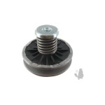 Poulie pour boitier de transmission mtd, sabo, stiga.  74mm. remplace origine sau13095, 122601932 / ...