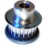 Poulie pour courroie crant�e en aluminium 20 dents , pas de 3mm, al�sage 6mm ( prix pour 1 )