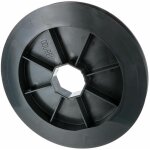 Poulie de guidage de volet roulant pour sangle 12  15mm centre octogonal 40mm en plastique noir  clipser ...