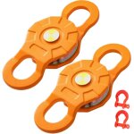 Poulie de treuil robuste pour corde synthtique de 14 mm, accessoire de rcupration hors route pour ...