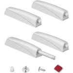 Qiedie - pousser pour ouvrir la porte d'un placard 4pcs magnetic push open latch cupboard push pulls ...