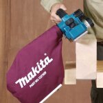 Sac collecteur de poussière en tissu pour rabot makita 122793 - 0 Sac collecteur de poussière en tissu pour rabot makita 122793 - 0