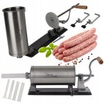 Poussoir � saucisses 3 kg, seringue, levier, machine � saucisses, charcuterie 3 l