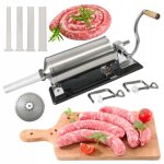 Poussoir � saucisses 4 l, poussoir � saucisses, machine � saucisses, levier 4 kg