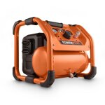Powerplus - compresseur powdp7070 - dual power 40v 5l - sans batterie et chargeur