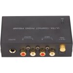 Pp400 prampli pour platine vinyle phono, mini amplificateur de tourne - disque  entre rca stro audio ...
