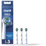 Lot de 3 brosettes pour brosses à dents électriques - braun oral - b prec Lot de 3 brosettes pour brosses à dents électriques - braun oral - b prec