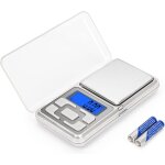 Pr�cision 500g / 0, 01g balance cuisine avec �cran lcd r�tro�clair� (4 unit�s), balance num�rique fonction ...