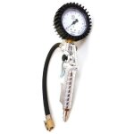 Poignee de gonflage avec manometre homologue