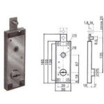 Prefer - serrure pour volet roulant basculant � cylindre fixe rond � double panneton 8651 - (8651. 000) ...