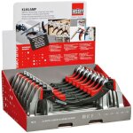 Présentoir de comptoir de la presse à serrage rapide haute technologie kliklamp kli - d Présentoir de comptoir de la presse à serrage rapide haute technologie kliklamp kli - d